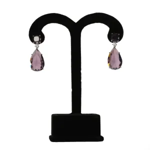 Purple Quartz Earrings