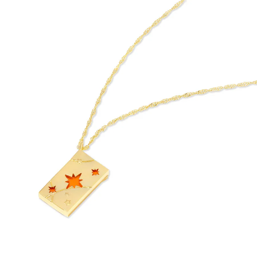 Red Packet Gold Necklace