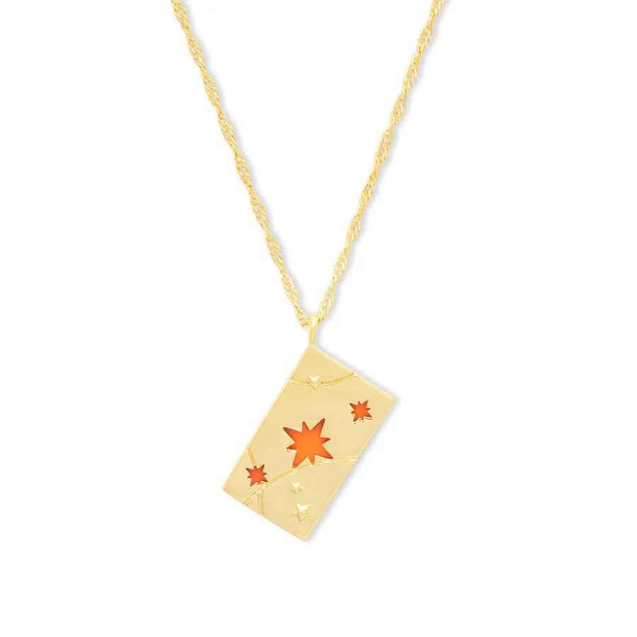 Red Packet Gold Necklace