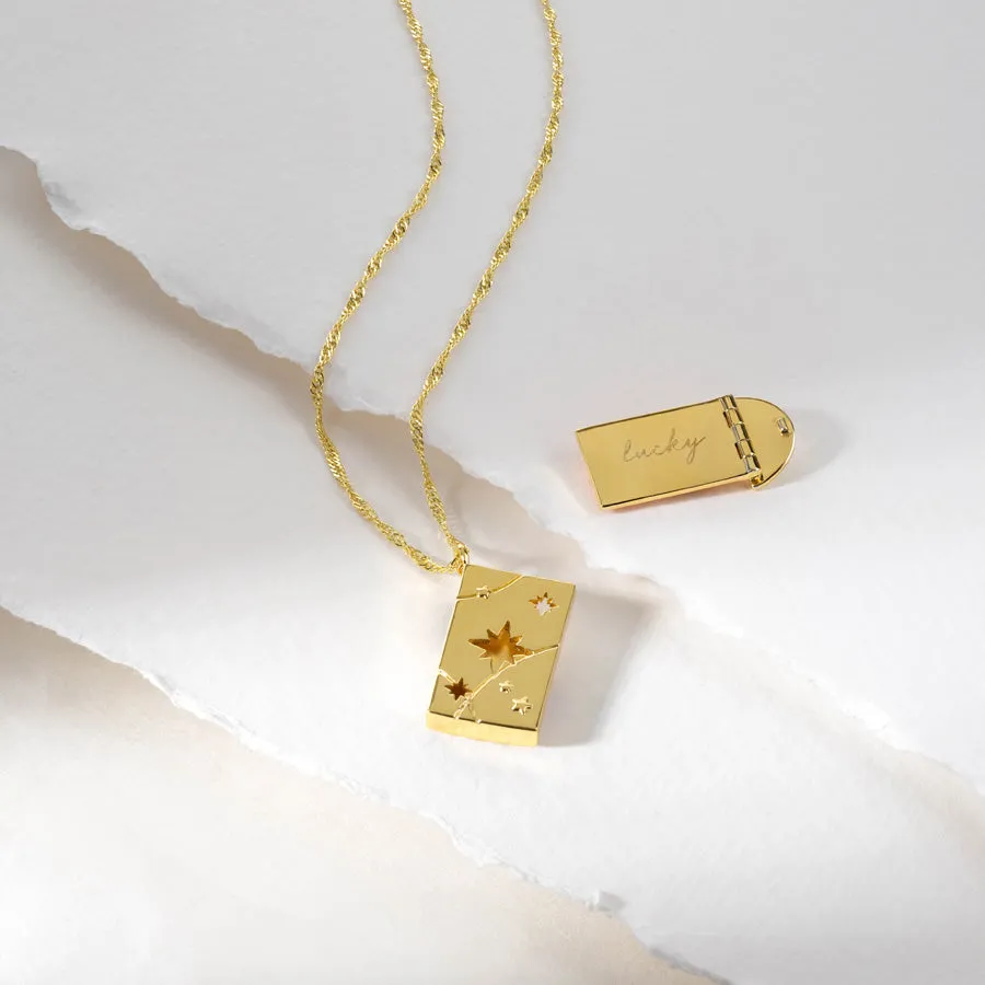 Red Packet Gold Necklace