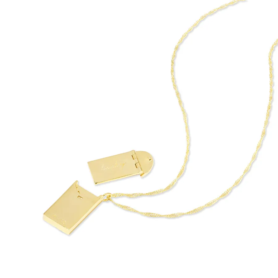 Red Packet Gold Necklace