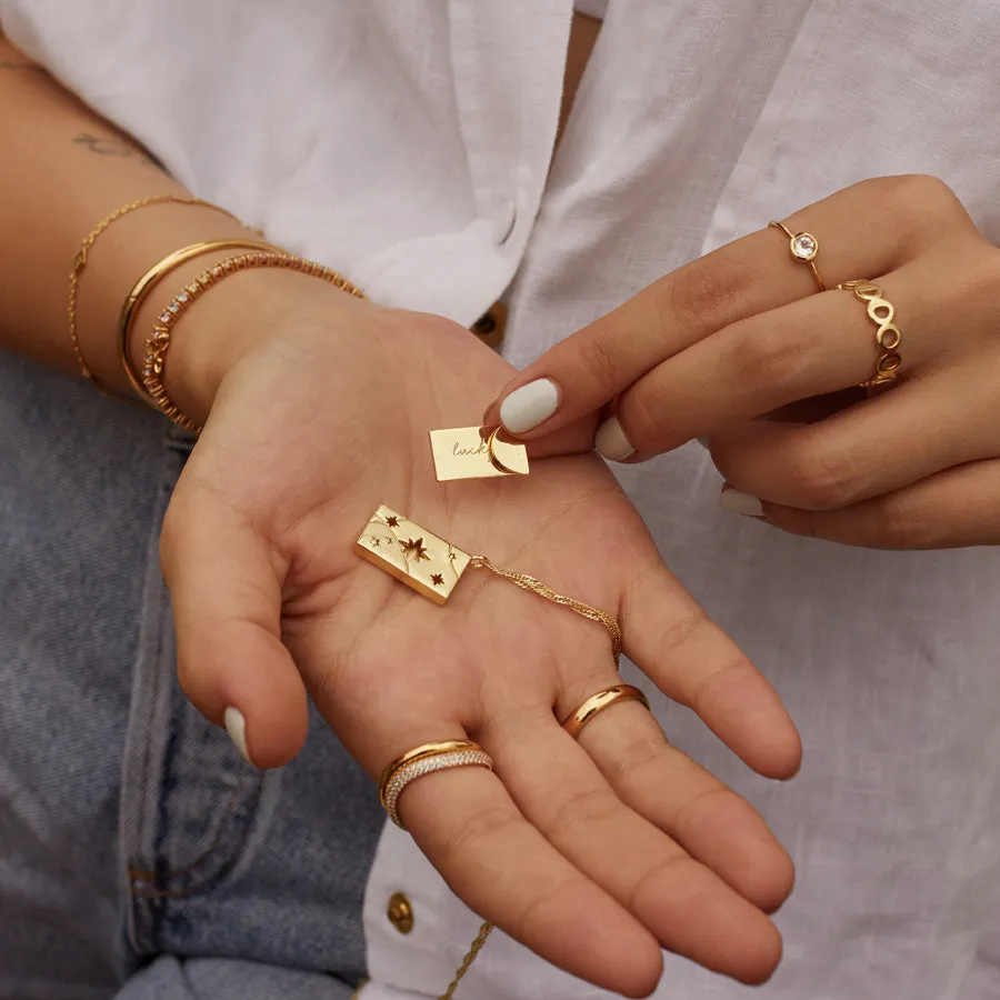 Red Packet Gold Necklace