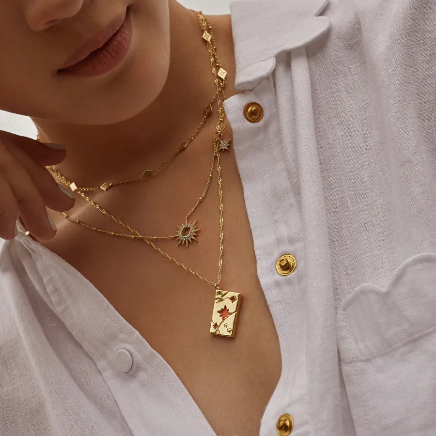 Red Packet Gold Necklace