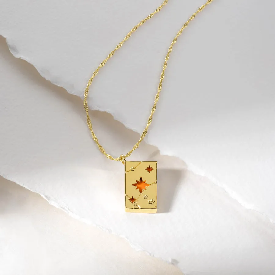 Red Packet Gold Necklace