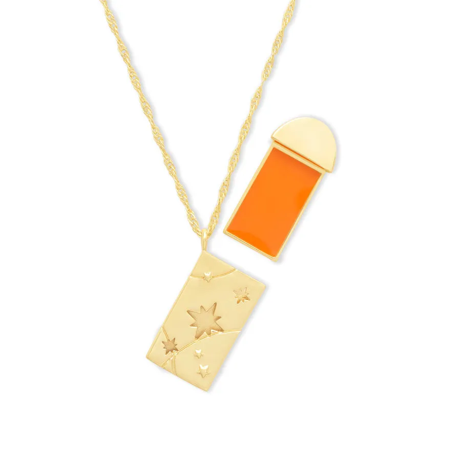 Red Packet Gold Necklace