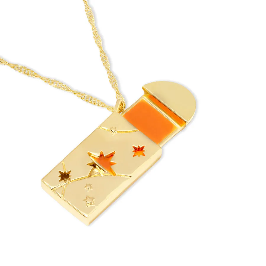 Red Packet Gold Necklace