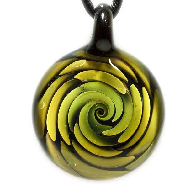 Round Signature Pendant