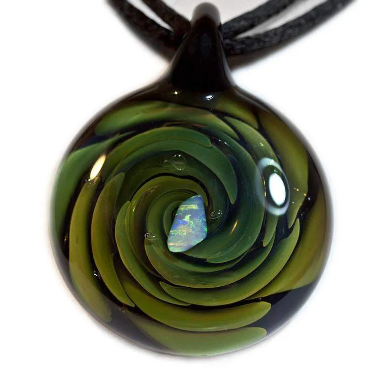 Round Signature Pendant