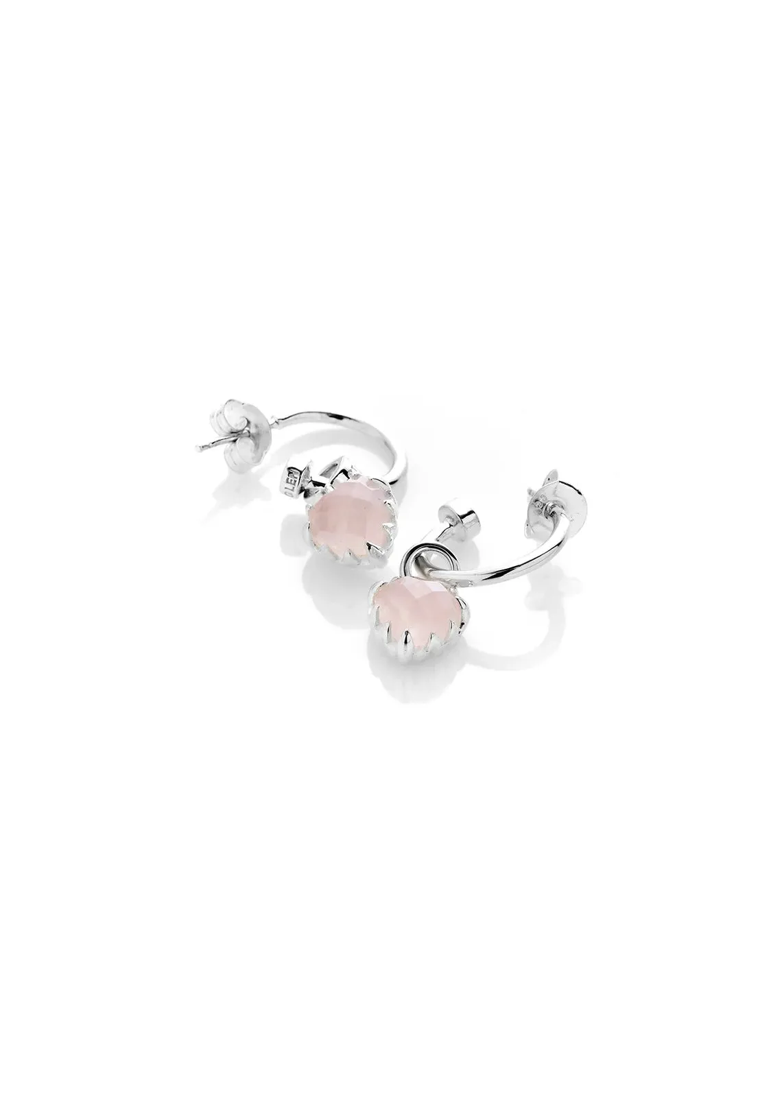 STOLEN GIRLFRIENDS CLUB LOVE ANCHOR ROSE QUART EARRINGS JWL20245R