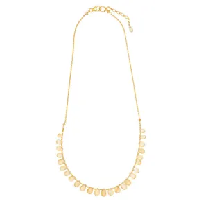 Teardrop Necklace with Citrine