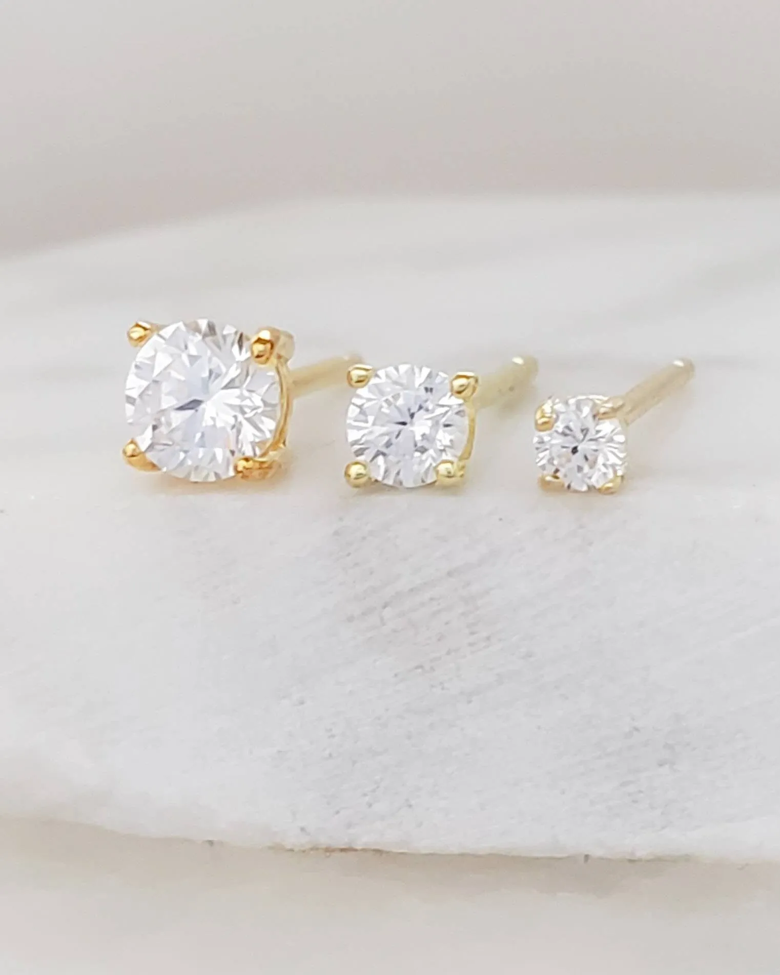 Tiny Sparkle Studs
