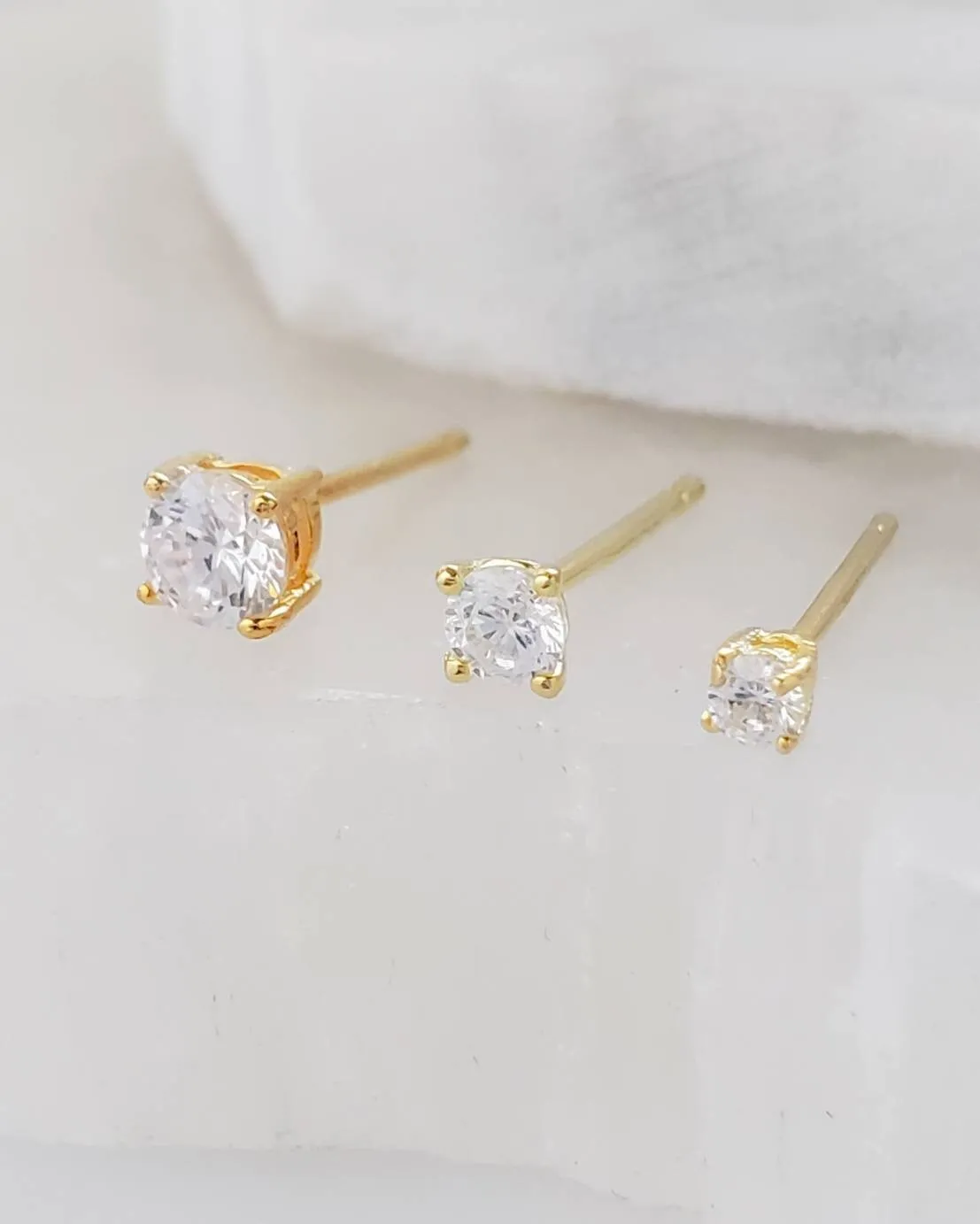 Tiny Sparkle Studs