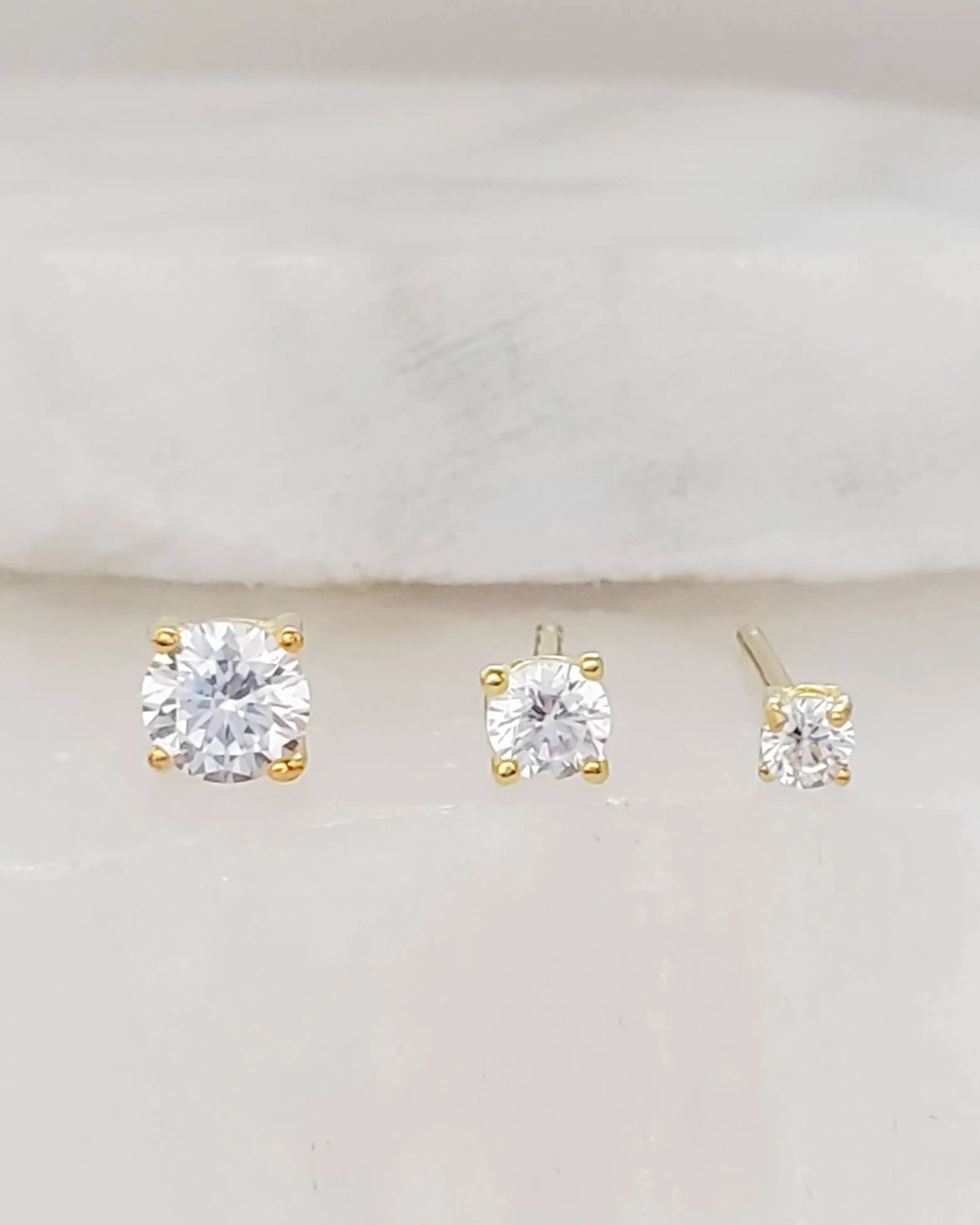 Tiny Sparkle Studs