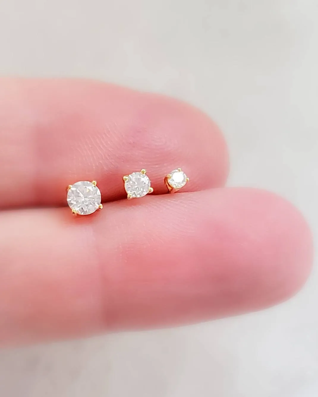 Tiny Sparkle Studs
