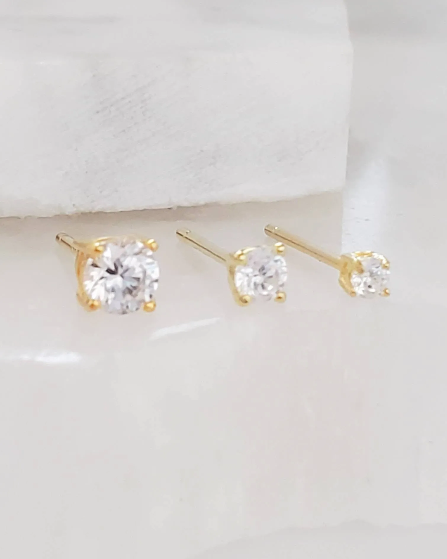 Tiny Sparkle Studs
