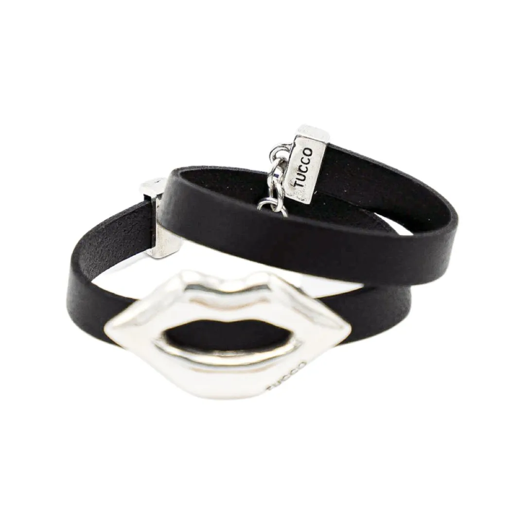 TUCCO KISS ME LEATHER BRACELET