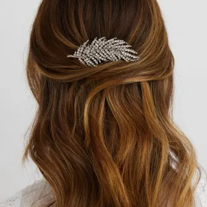 Vintage Hair Comb Leaf
